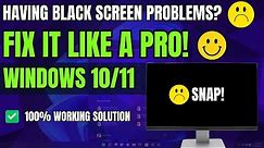 How to FIX Randomly Black Screen Error on Windows 10/11 | Monitor Goes Black