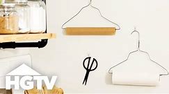 9 Wire Hangers Hacks | HGTV