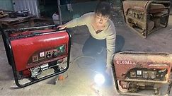 Repair Complete Restoration Generator, Repair Gasoline Engine Severely Damaged \ Blacksmith Girl