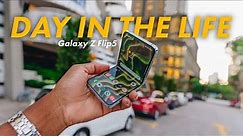 Galaxy Z Flip5 Real Day In The Life Review (Battery & Camera Test!)