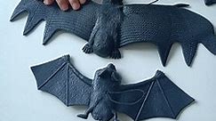 Halloween Decorations rubber Bats Flying Haunted House Decor