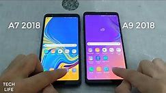 Samsung Galaxy A9 (2018) vs Galaxy A7 (2018) Speed Test