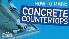 How To Make Concrete Countertops | Beyond The Basics