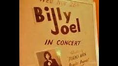Newly found tape of Billy Joel in concert from November 28, 1973