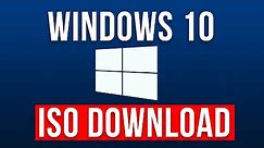 Windows 10 ISO Download 64 bit (Official)