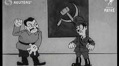 Hitler and Stalin cartoon (1939)