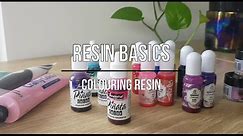 Resin Basics - How To Colour Resin | Seriously Creative Resin Tutorial