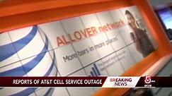 AT&T customers experiencing service outages