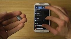 Samsung Galaxy S4: How To Install & Format a Micro SD Card