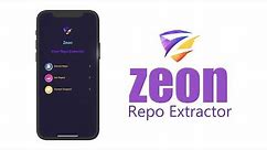 Zeon Repo extractor for iOS 15 & higher