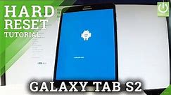SAMSUNG Galaxy Tab S2 REMOVE SCREEN LOCK / Hard Reset