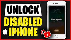 How to Unlock A disabled iPhone 5s Factory Reset iPhone without Passcode