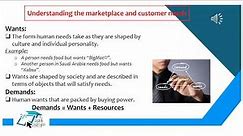 Video 2- First Step in Marketing Process- Understand Market and Customer Needs