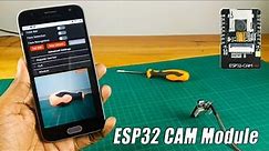 What is the ESP32-CAM module and how to use it step by step | ESP32-CAM project