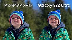 Camera Comparison: Samsung's Galaxy S22 Ultra vs. Apple's iPhone 13 Pro Max