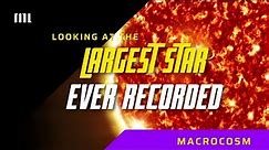 The Largest Star Ever Recorded | Universe's Most Massive Star
