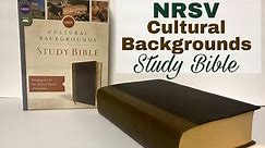 NRSV Cultural Backgrounds Study Bible Review