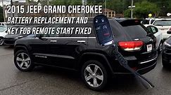 Jeep Grand Cherokee Battery Replacement and Key Fob Remote Start Fixed