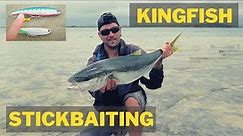 Stick baiting for #KINGFISH - tips, tricks and techniques (Parengarenga Harbour, New Zealand)
