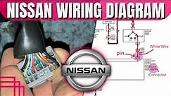 Read and Analyze NISSAN Wiring Diagram & Find Connector, Pins, Wires on the Car #nissan #wiring