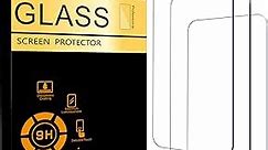 Ailun Glass Screen Protector for iPhone 15 / iPhone 15 Pro [6.1 Inch] Display 3 Pack Tempered Glass, Sensor Protection, Dynamic Island Compatible, Case Friendly