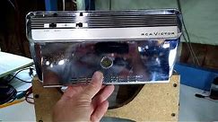 RCA Victor Car Record Player/Changer Demo Full Operations