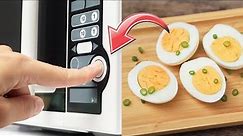 How to Boil Eggs in the Microwave | Cooking Hack