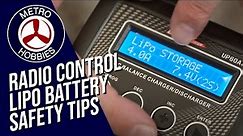Hobby Tips Easy RC Safety | A Quick Guide in Charging, Storing, and Longevity of your LiPo Battery!