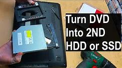 HDD + SSD: Replacing Your DVD/Optical Drive With an SSD or HDD