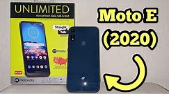 Moto E (2020) Unboxing & First Look!!! (Straight Talk)