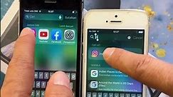 iPhone 5s vs 5 - Open instagram