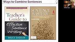 Webinar - Sentence Combining (5.5.20)