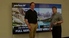 Peerless-AV Video Wall Mounts & Sharp Displays