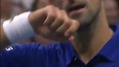 Novak Djokovic DOING Novak Djokovic things! 👆