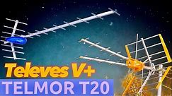 📡50 słaby odbiór TV,Telmor T20 VS Televes V+ MIX,problem z LTe,nadajnik 60km,nocny montaż na dachu