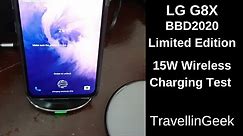 LG G8X Wireless Charging with 15W & 10W Wireless Chargers