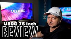 Review: Hisense 75 Inch 8K U80G ULED TV is outstanding value