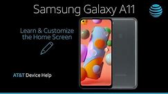 Learn and Customize the Home Screen on Your Samsung Galaxy A11 | AT&T Wireless