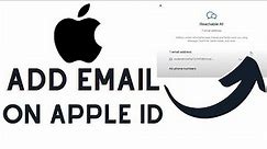 How to Add Email on Apple ID? appleid.apple.com Login to Add Additional Email Address to Apple ID
