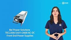Mouser Electronics - Bel Power Solutions Front End Power Supplies