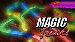 Magic Tracks Racers & Mega Sets - Glow in the Dark Car Racetrack
