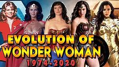 EVOLUTION OF WONDER WOMAN - TV AND MOVIES (1974-2020)