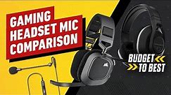 Which Popular Gaming Headset Mic Sounds Best? - Budget to Best