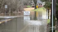 12-18-2023 Trexlertown, PA - Moderate Stage Creek Flooding