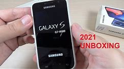 2021 - Unboxing Samsung Galaxy S1 I9000 (Bought from Internet)