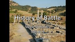 History of Battle - The Siege of Sardis (546 BCE)
