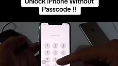 How To Unlock an iPhone Without Passcode Or Apple iD !! Unlock iPhone Without Passcode !! #howto #unlockiphone #iphoneunlocking #iphoneunlock #unlockingiphone #iphonetricks #lifehacks #fypシ゚viral #viral