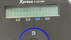 Samsung Xpress C1810W & Genuine Toner -demo Video-good Condition-free Shipping