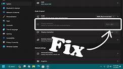 How to Fix Screen Resolution Problem Windows 11 | Easy Method