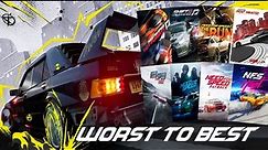 Ranking EVERY Modern Need For Speed WORST TO BEST (Top 9 Games)